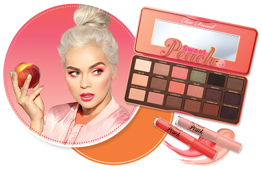 Too Faced Sweet Peach Collection is available online and in stores at Ulta Beauty.